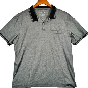 01.‎ ALGO Polo Performance Men's Size Large Gray Made in Peru